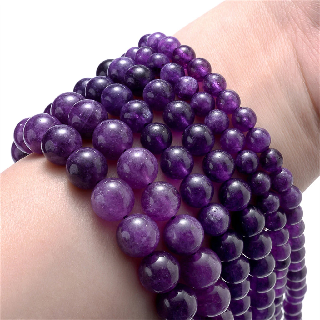 Natural Stone Beads 4 6 8 10mm Tiger Eye Lava Tourmaline Jades Agate Crystals Opal Bead for Jewelry Making DIY Bracelet Necklace