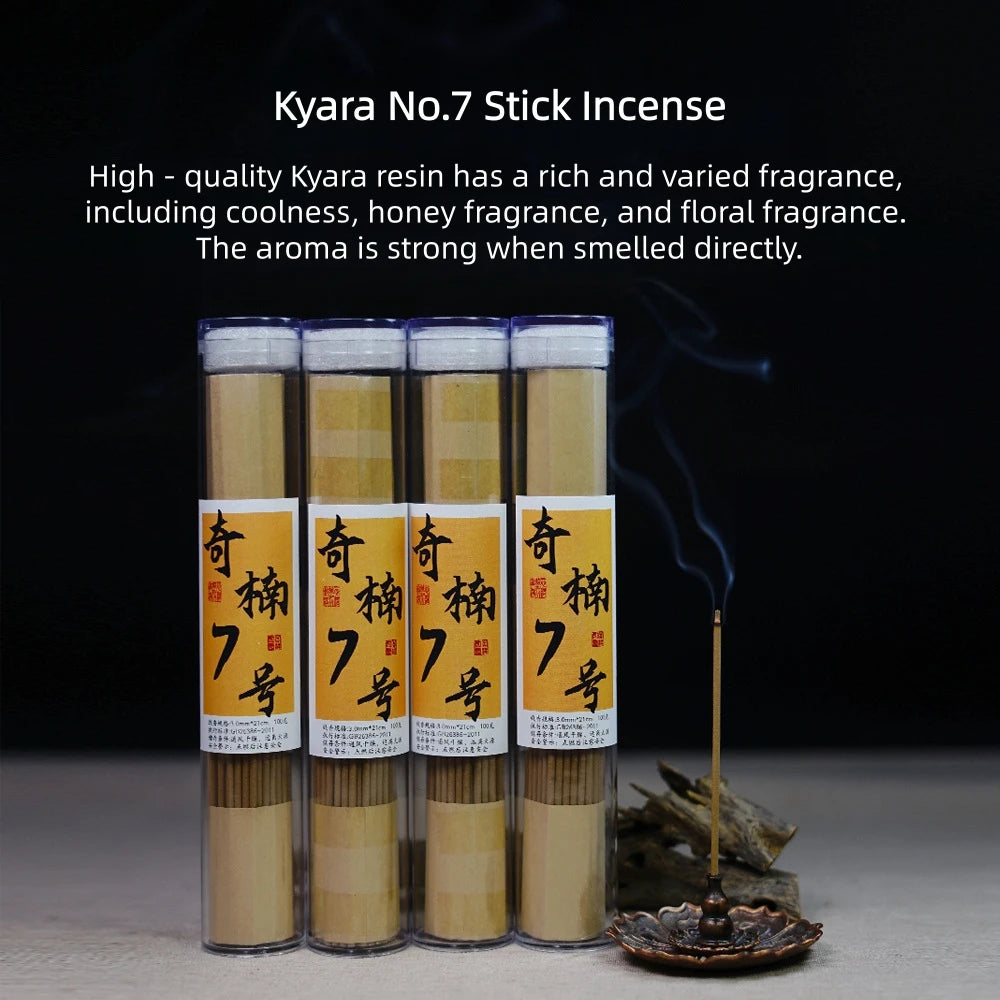 2025 Kyara No.7 Agarwood Incense Sticks 100g