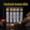 Hainan Tiger-striped Handmade Incense Sticks Agarwood Honey Fragrance Household Calming Mind Meditation Purify Air Incense Stick