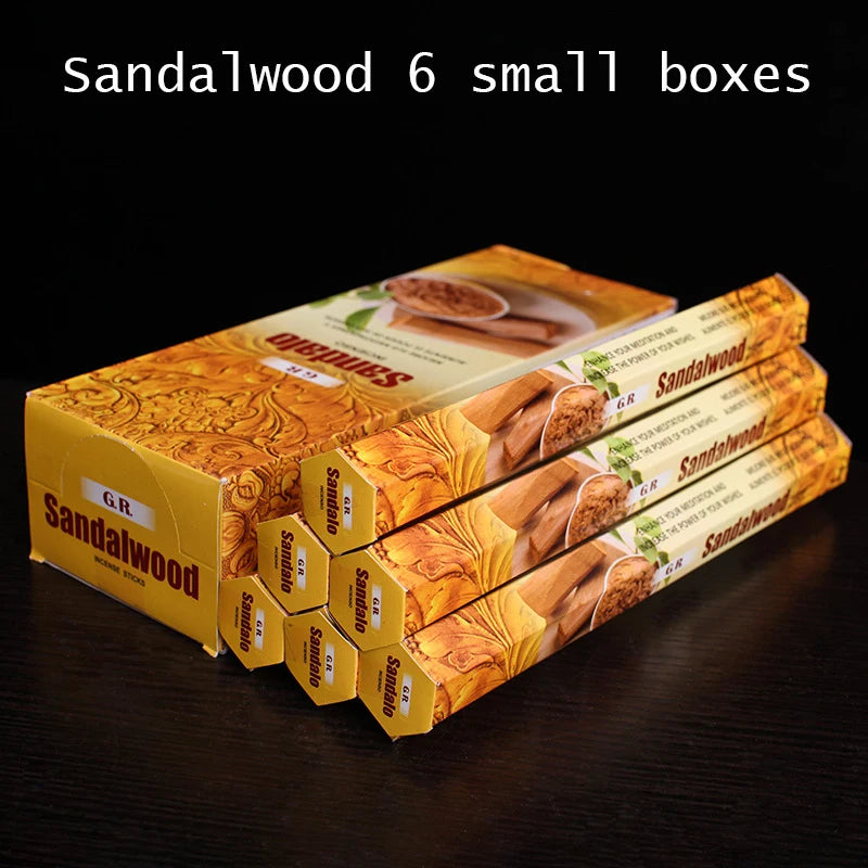 Natural Palo Santo Indian Incense Sticks Line Stick Incense for Living Room Teahouse Buddhist Supplies Meditaion Joss Sticks