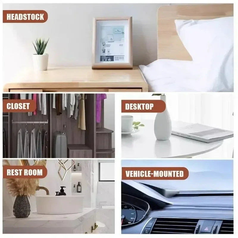 3/30PCS Wooden Aroma Diffuser Essential Oil Diffuser Fragrance Oil Aromatherapy Diffusers for Car Office Wardrobe Air Freshener