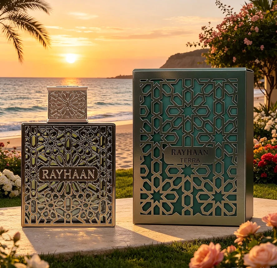 RAYHAAN seven neutral perfume, 3.4oz100ml, a variety of styles, fragrance choices, lasting fresh flowers and fruits, charming, unique, suitable for daily commuting, parties and other venues