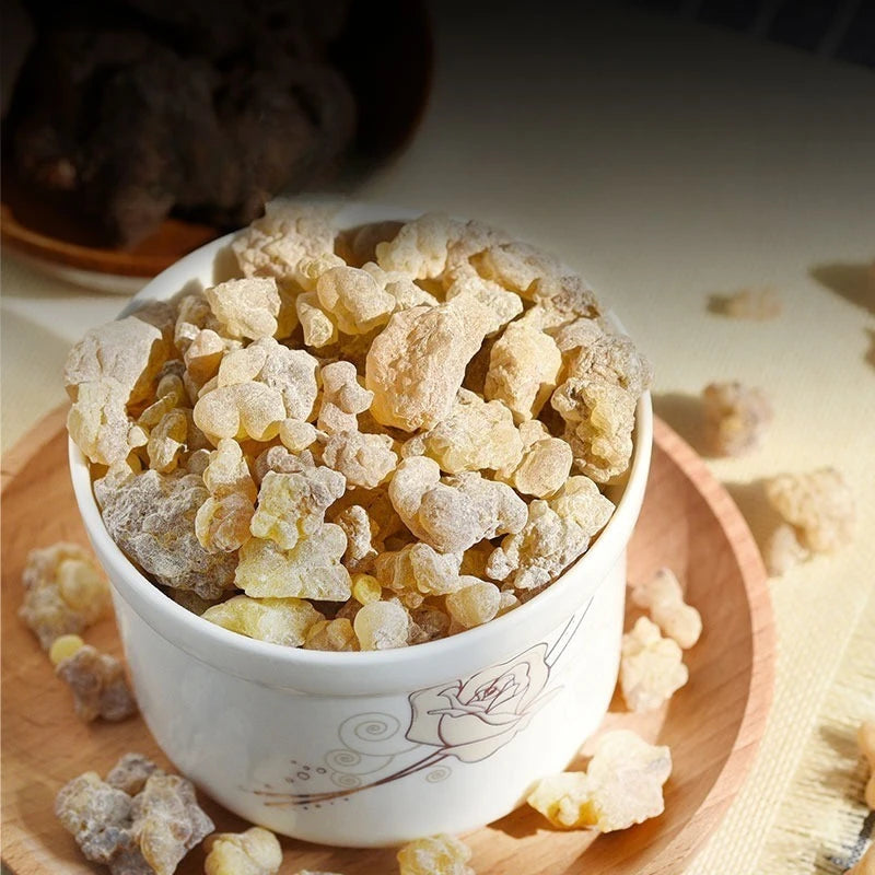 50g/100g Original Frankincense Cones Nipple Boswellia Incense for Aromatherapy Health Spiritual Use Promotes Wellness Blood Flow