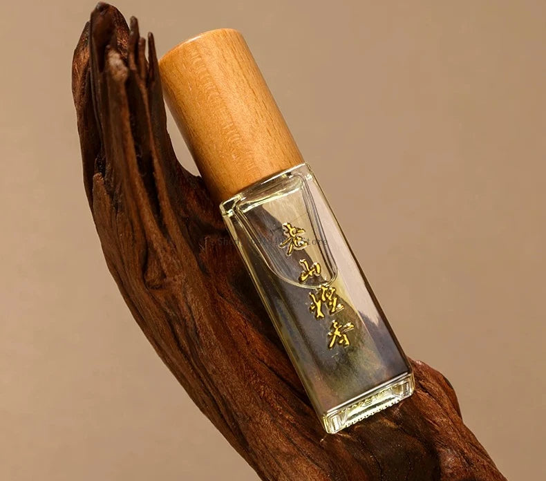 5ml Natural Laoshan Sandalwood/Nha Trang Agarwood Essential Oil Gift Box Set Home Aromatherapy Soothing Help Sleep Meditation