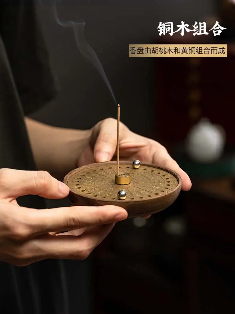 Hot Sale Agarwood Sandalwood Incense Burner Gift Box Premium Aromatherapy Incense Holder Home Office Decor Line Stick Insert