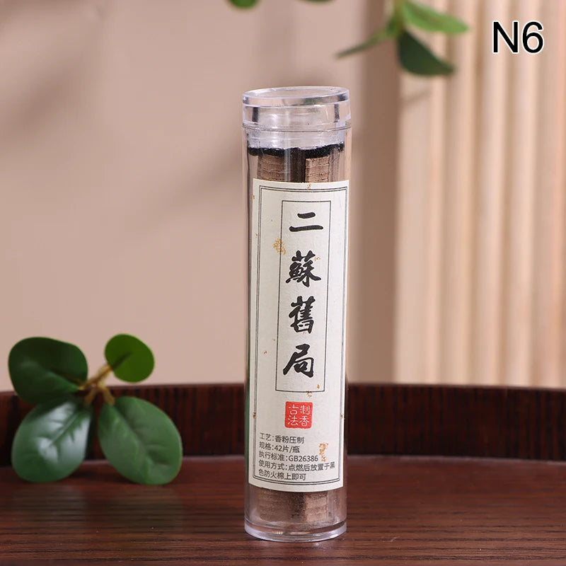 42Pcs Sandalwood Incense Sticks Fragrant Charcoal Aromatherapy