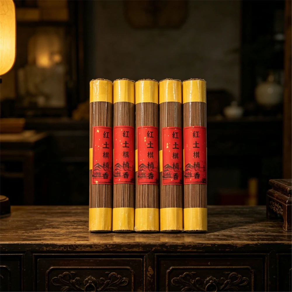 Red Soil Kyara Agarwood Incense Sticks,Natural Aged Agarwood,Zen Meditation Calming Aroma for Home Fragrance,Oud Incense Sticks