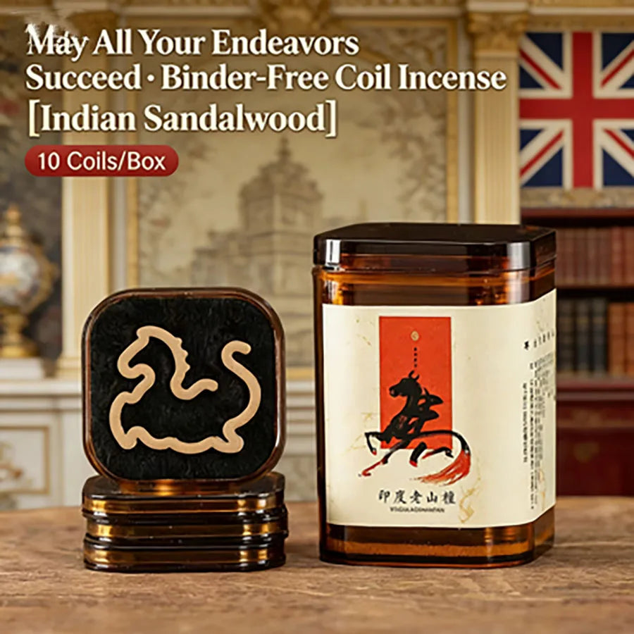 Fragrant and Portable Gift, Aged Sandalwood and Sandalwood Incense Sticks for Air Purification and Incense Burning