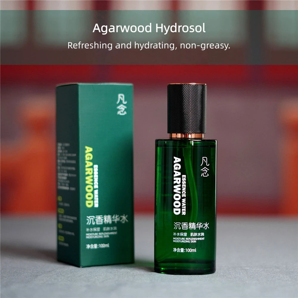 100ml Agarwood Hydrosol Spray, Pure Essential Oil