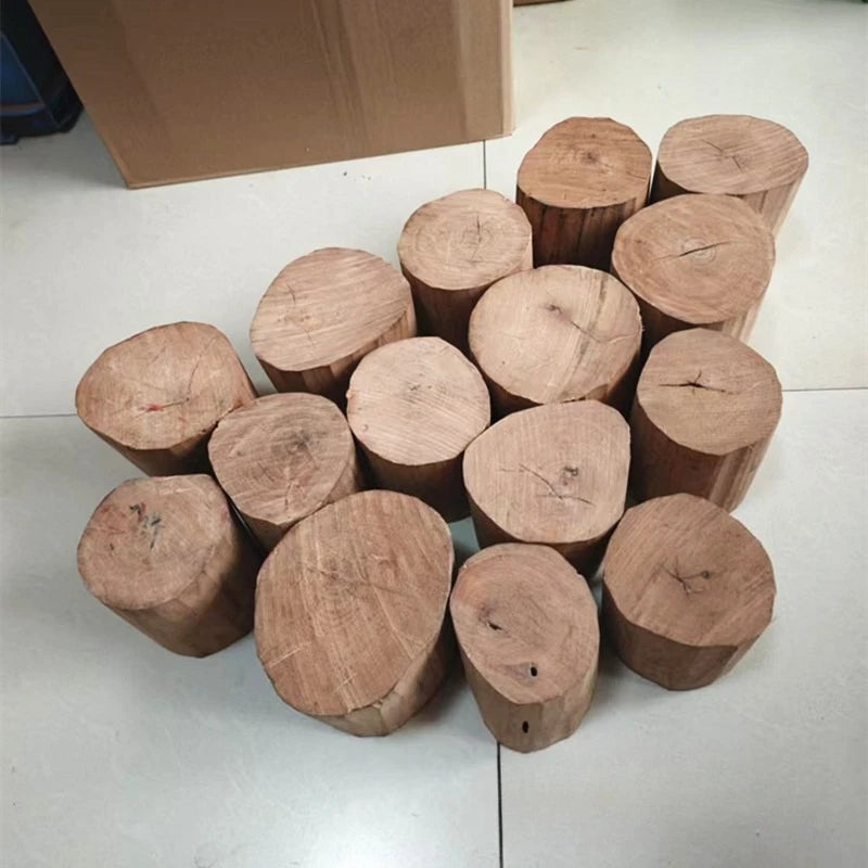 1000g Sandalwood Round Wood Crushed Materials and Wood Strips Temple Worship Buddha Sacrifice Make Raw Materials for Incense