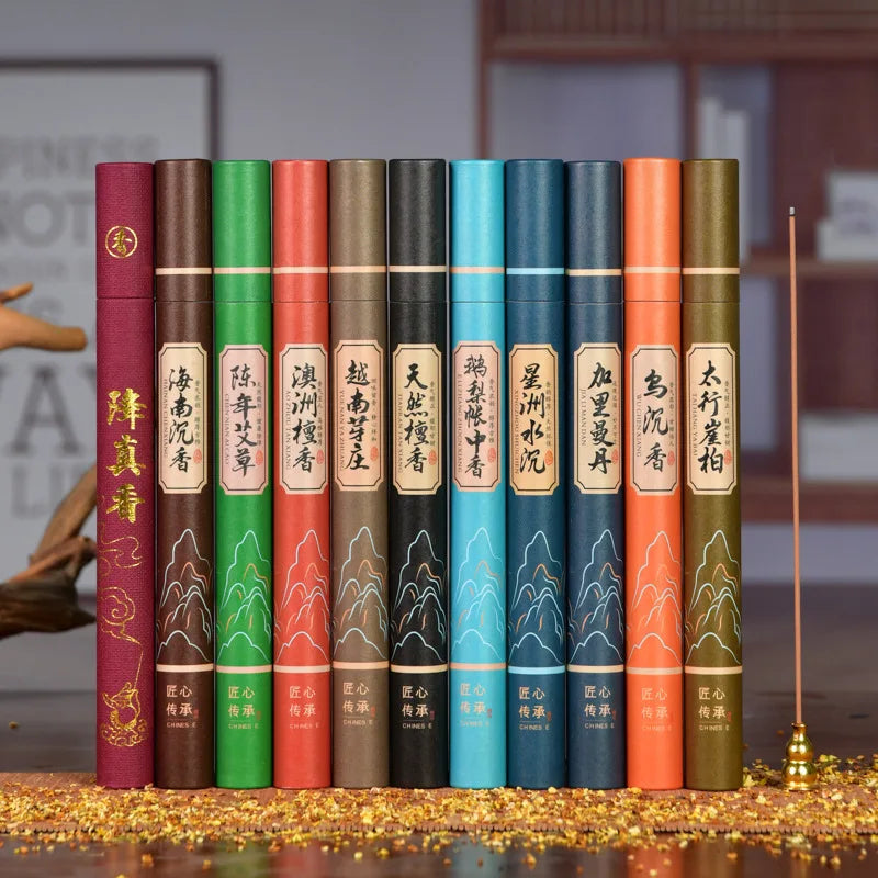 Natural Sandalwood Incense Sticks 40Pcs for Yoga & Prayer