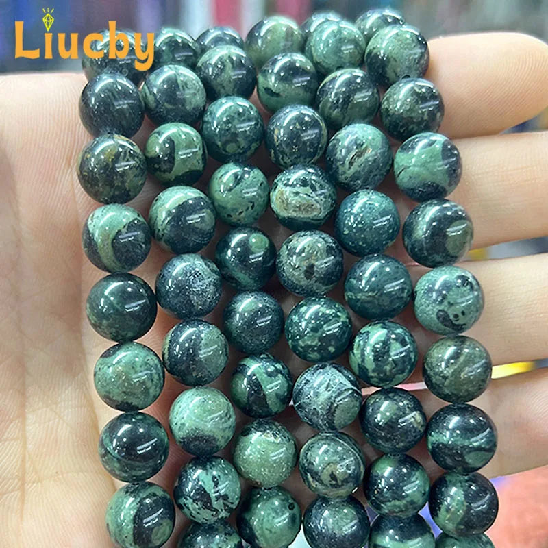 Natural Kambaba Jasper Beads 4-12mm Round DIY Jewelry