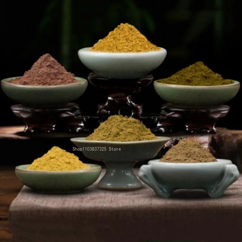 10/50g Natural Plant Flower Powder Home Incense Indoor/office/electric Stove Aromatherapy/hand-sealed Incense-making Materials