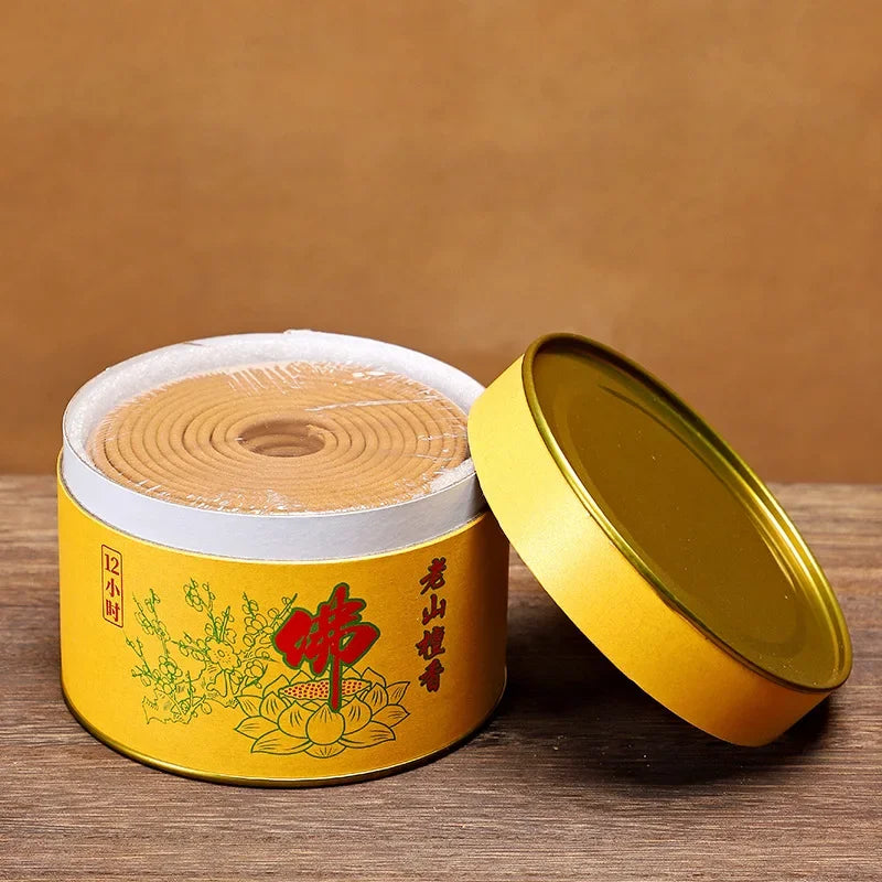 12 Hours Pure Natural Sandalwood/Worship Buddha Indoor Aromatherapy Pure Smell Remove Odor Lasting Fragrance Purification Air
