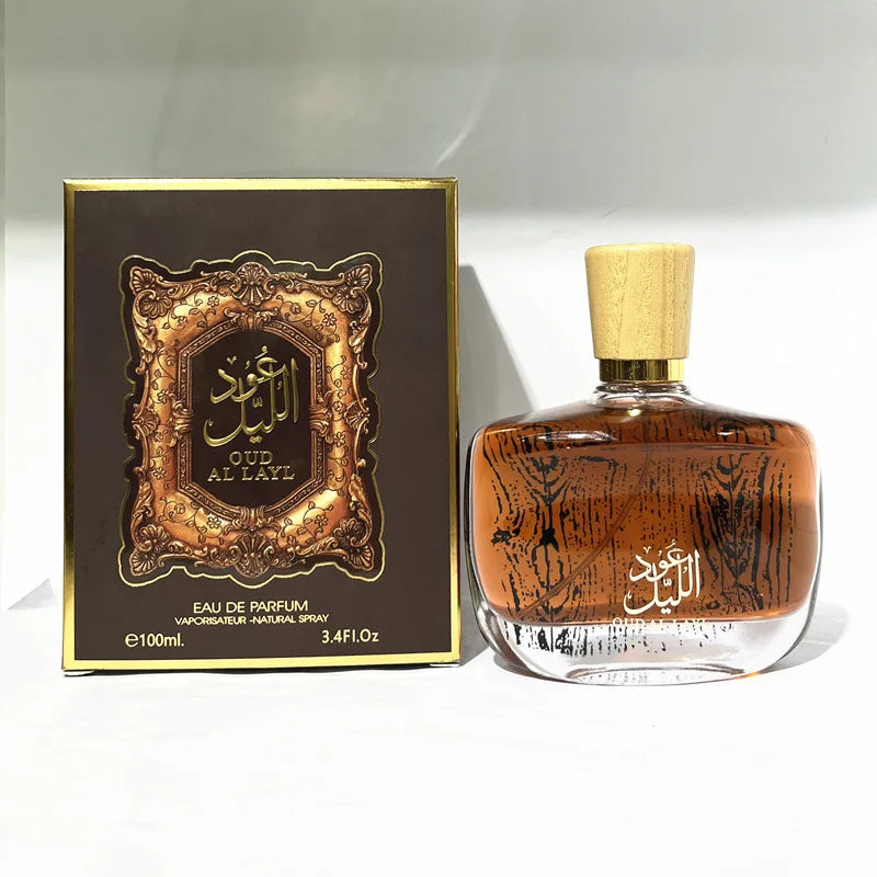 Arabic Sandalwood Perfume Classic Agarwood & Irresistible Musk Fragrance Long-lasting Elegant Charming Woody Eau De Parfum