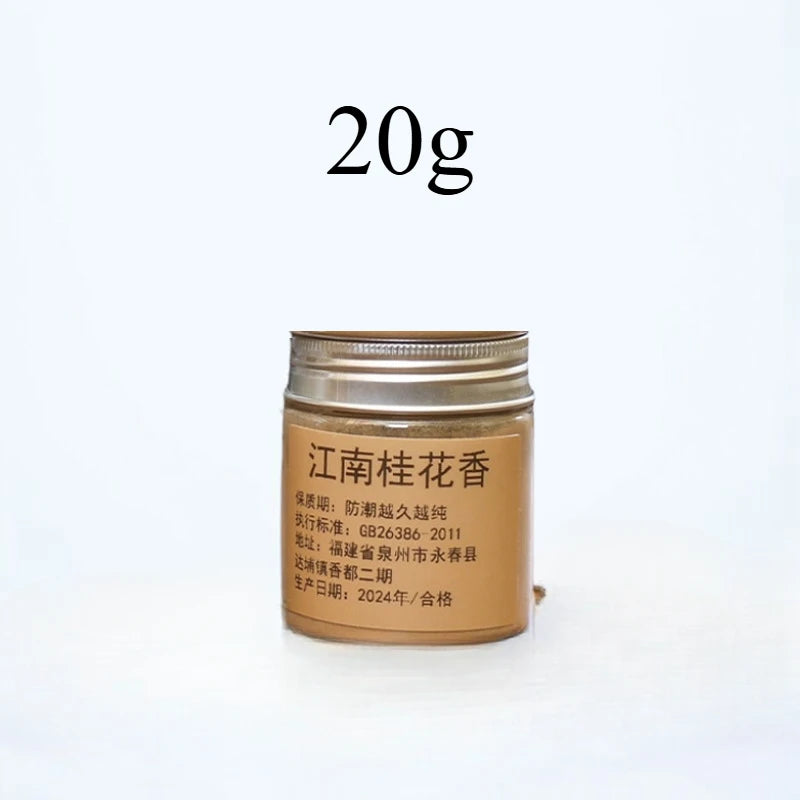 20g Per Can DIY Incense Making, Seal Fragrance, Aromatherapy Incense Powder for Incense Ceremony Agarwood Powder