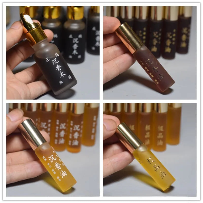 10g Natural Agarwood Essential Oil Ball/Straw Type Kalimantan incense Essential Oil Home Indoor Buddha Beads Car Lasting Aromat