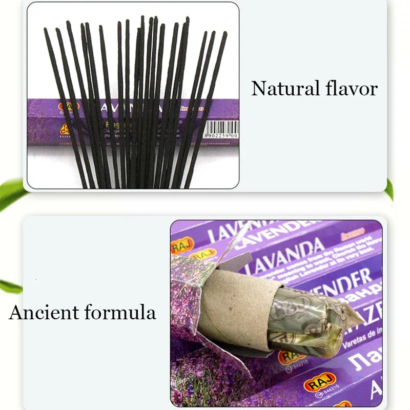 Indian Lavender Incense Sticks for Meditation & Home Fragrance