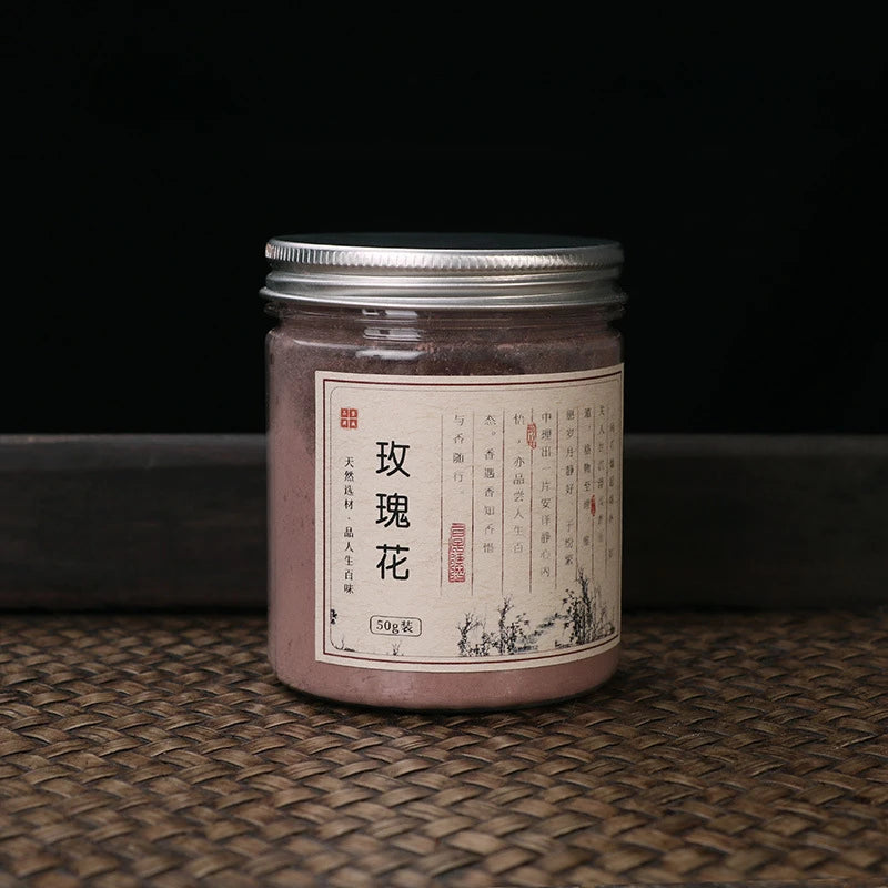 50g Natural Plant Incense Powder Rose/jasmine/lavender Handmade Thread/tray/tower/seal/electronic Incense Making Raw Materials
