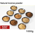 1000g Natural Incense Powder Goose Pear Osmanthus Jasmine Sandalwood Agilawood Home Tea Room Incense Seal Make Fragrant Material
