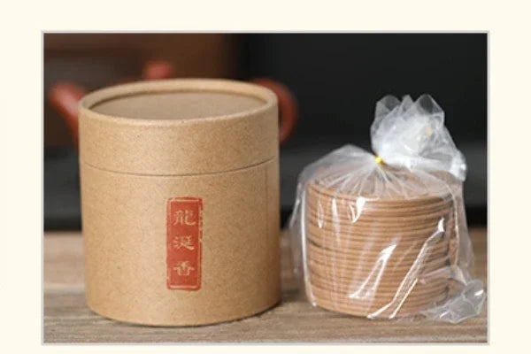 Hundred-year old Sandalwood 4 Hours Coil Incense Goose Pear Tent Incense Ambergris Natural Agarwood Home To Purify Air Calm Mind