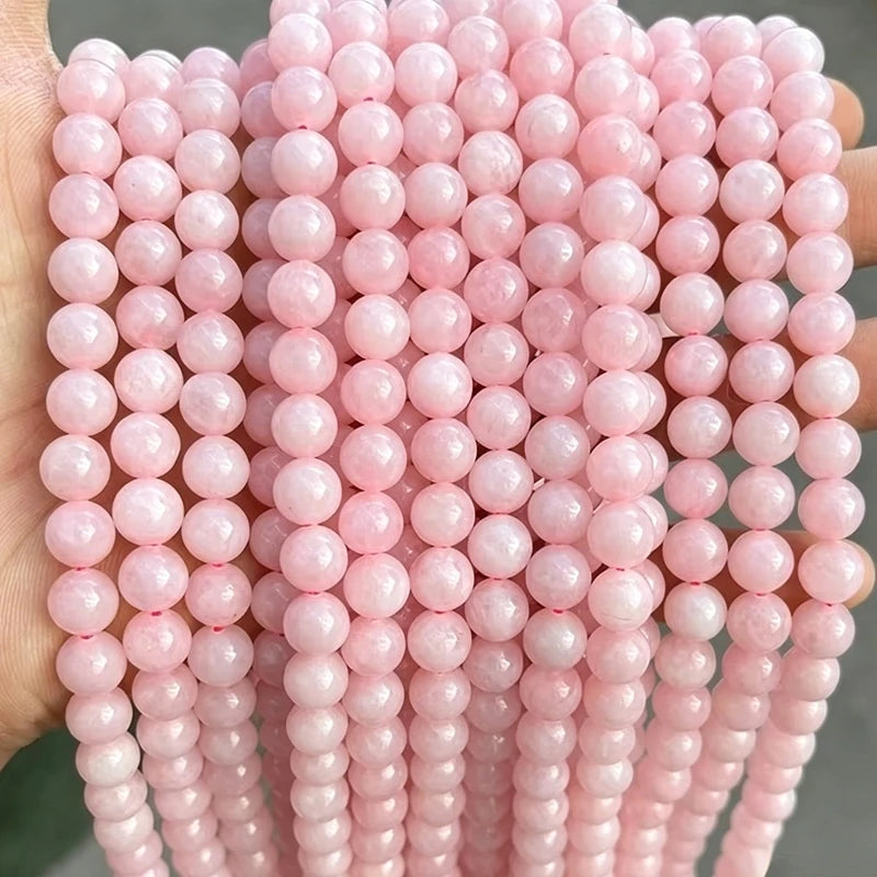 4/6/8/10/12mm Natural Red Garnet Stone Beads Round Loose Spacer Bead For Jewelry Making DIY Bracelet Necklace Charms Accessories - AliExpress