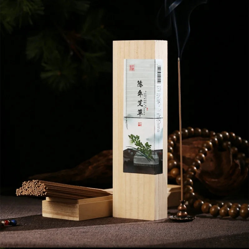 Household Indoor Aromatherapy Incense Sticks Agarwood Sandalwood Mugwort Osmanthus Orchid Fragrance Pet Friendly