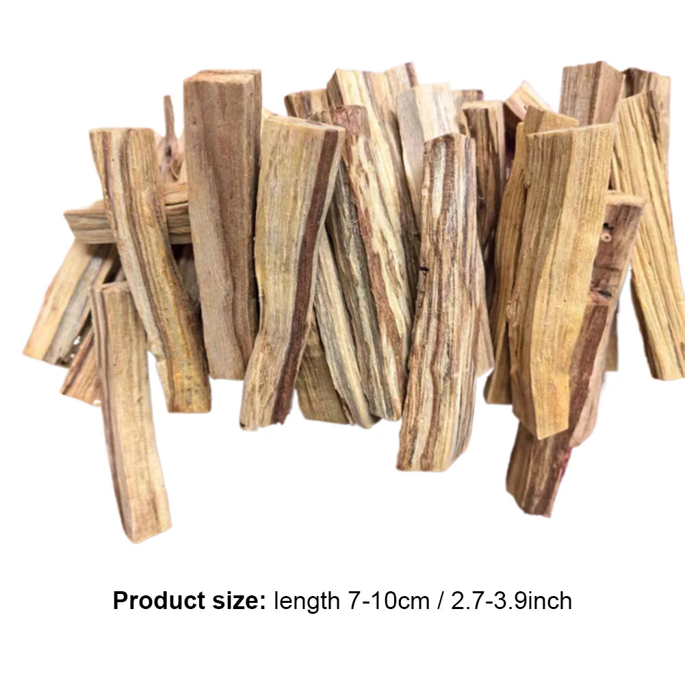 50-1PCS Palo Santo Natural Incense Sticks Wooden Aromatherapy Smudge Sticks No Smell for long-lasting application of Yoga Buddha