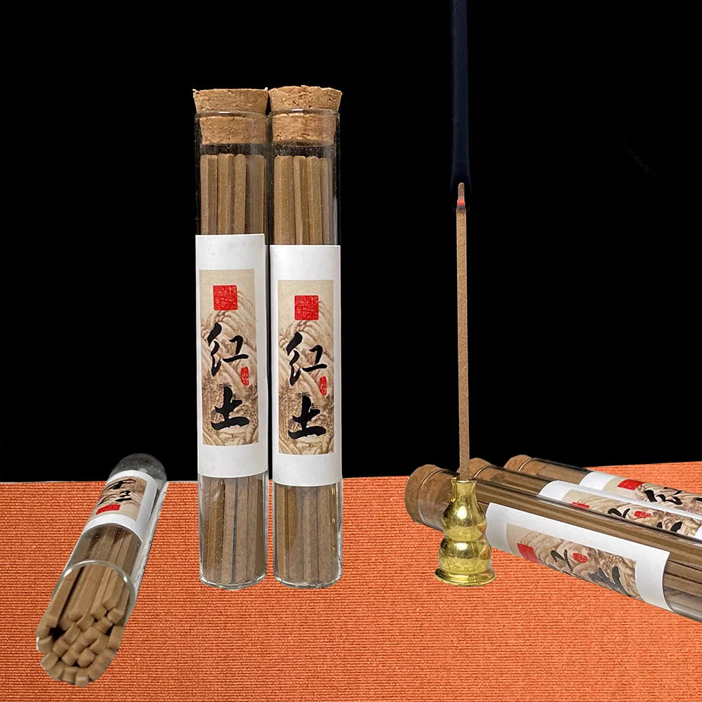 Premium 8g Vietnamese Phuoc Son Red Soil Oud wood incense stick without sticky powder Eco-Friendly 100% pure natural scents