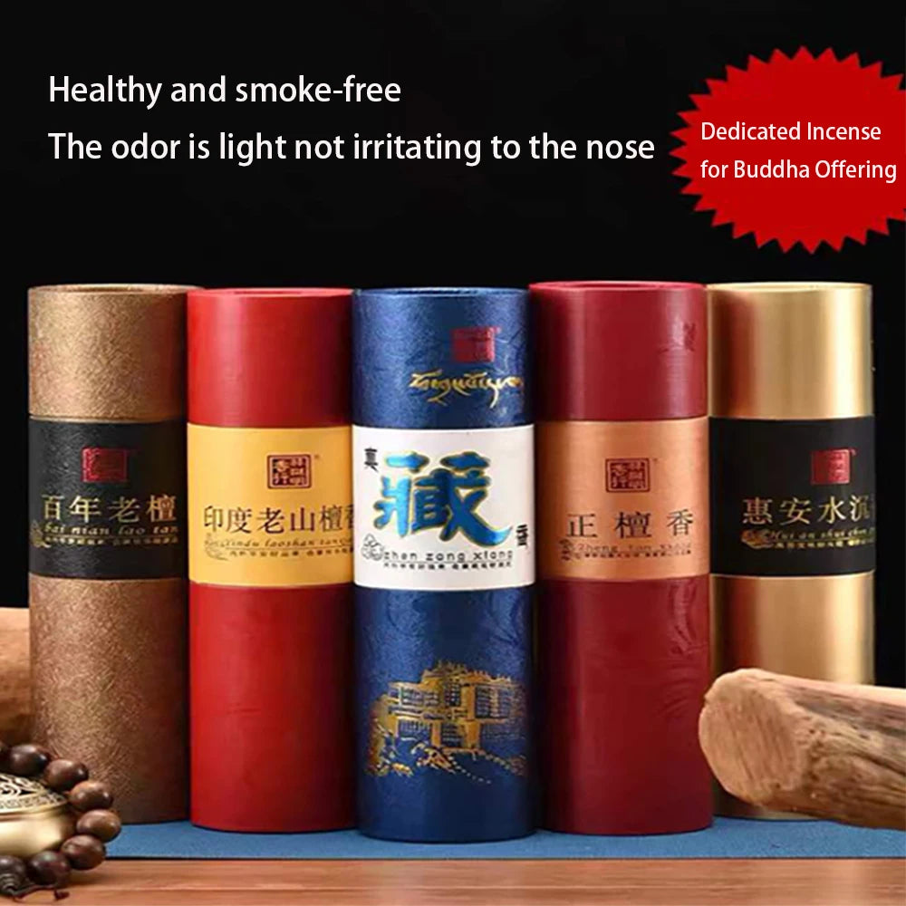 Natural Indian old Sandalwood, Buddhist shrine Incense sticks for offering Buddha,Agarwood Tibetan Incense, Indoor sitck incense