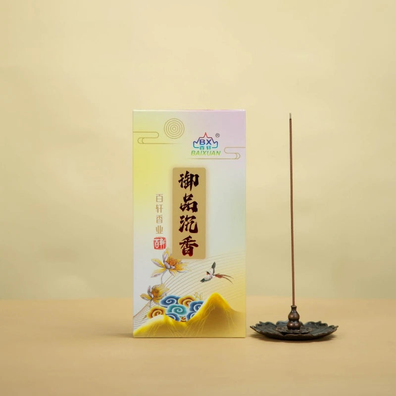 Natural Sandalwood Agarwood Incense Sticks Yoga Household Temple Worship Calms Mind Promotes Sleep Removes Odors Joss Stick