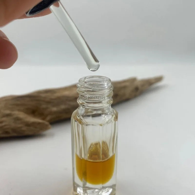 3g Ancient Distillation Natural No.2 Pure Hainan Agarwood Essential Oil Indoor Hotel Meditation Remove Odors Lasting Fragrance