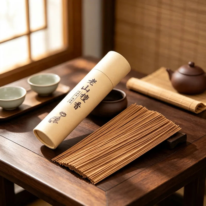 400Pcs Natural Sandalwood Sticks Home Incense Sticks Blessing Ceremony Prayer Buddha Incense Wormwood Sandalwood Agarwood