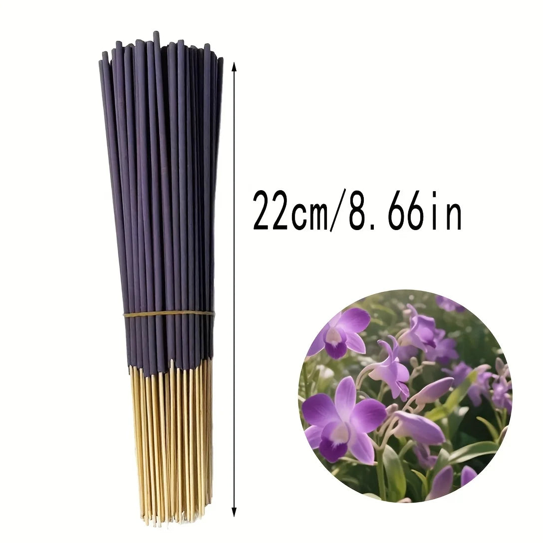 Vanilla Scented Incense Stick, Long-Lasting, Suitable for Yoga, Meditation, Relaxation and Sleep Aid - Perfect Choice