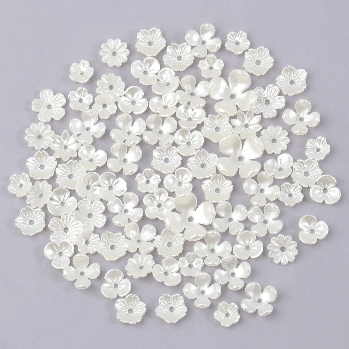50pcs 100pcs Flower Caps Loose Beads for DIY Jewelry Making