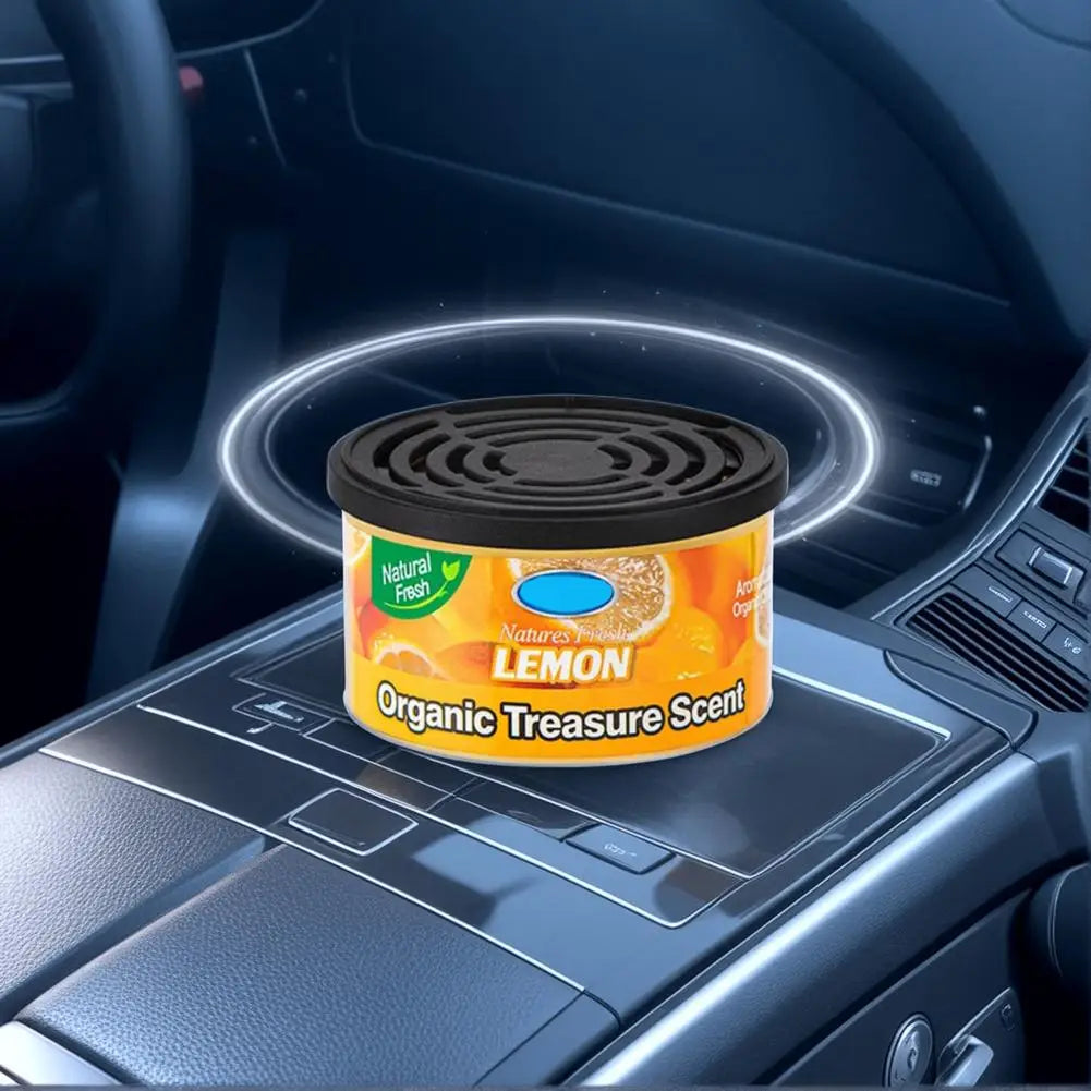 Car Air Freshener Cans – Natural Odor Eliminator for Car, Home, and Bathroom – Long-Lasting Fragrance, Non-Toxic, Fresh Scent