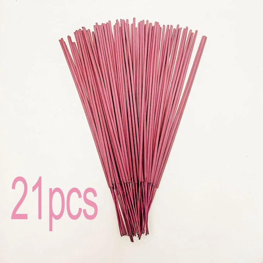 Natural Sweet Cherry Blossom Scented Sticks | Handmade Rolled Cherry Blossom Incense| 25.5cm | Lasting Floral Scent,