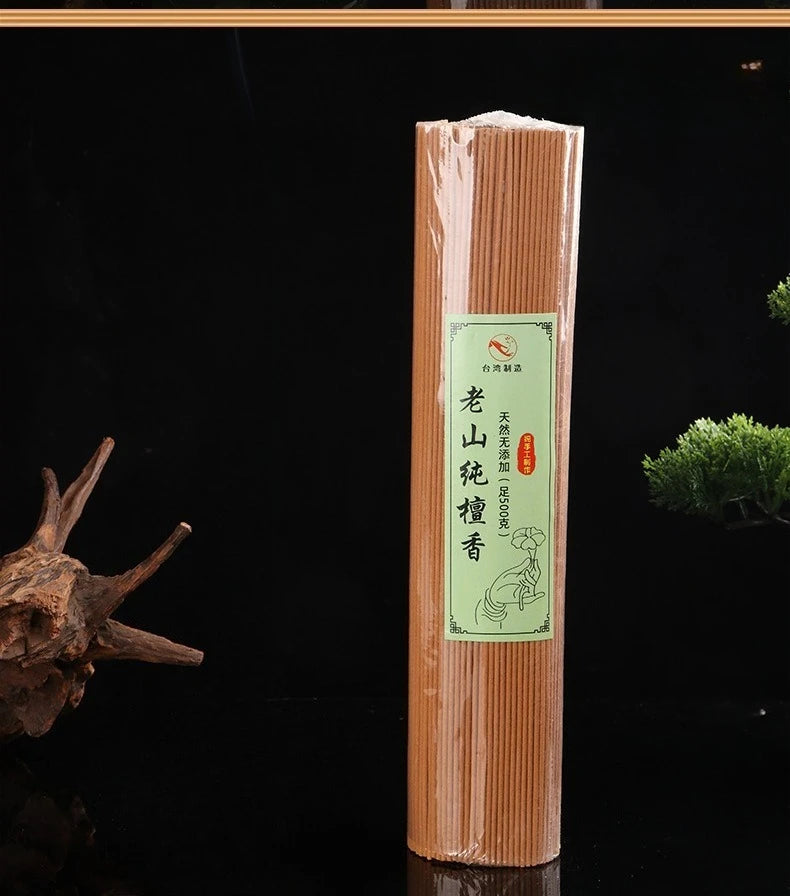 Old Indian Sandalwood Incense Sticks, Long-Lasting Natural Air Purifier Fragrance for Prayer, Meditation, Relaxation Good Sleep