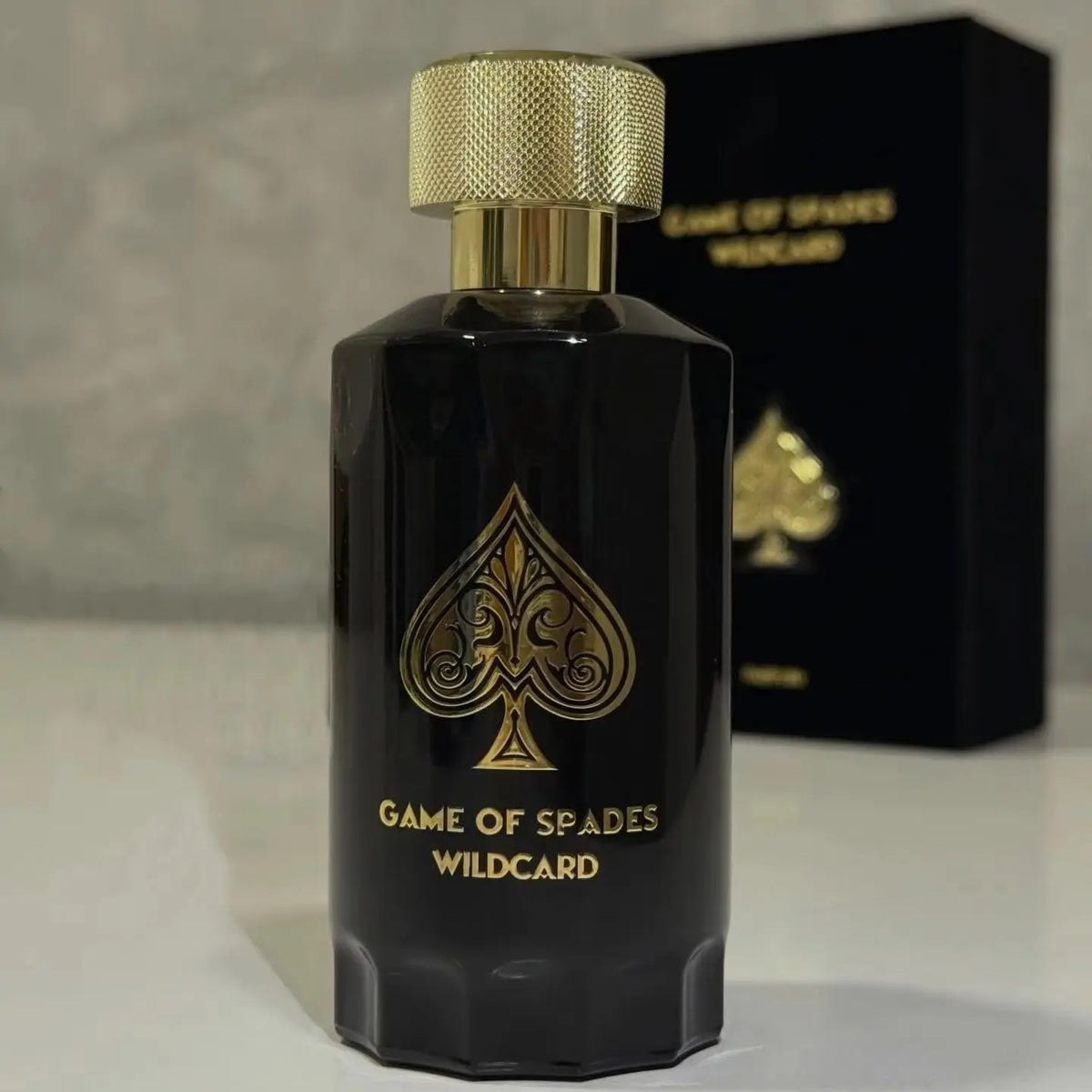 Game of Spades Wildcard Perfume Spray |   3.4 oz (100ml) |   Vanilla, Apple, Tonka, Oud Wood, Bergamot Scent |   Long Lasting Fragrance for Men