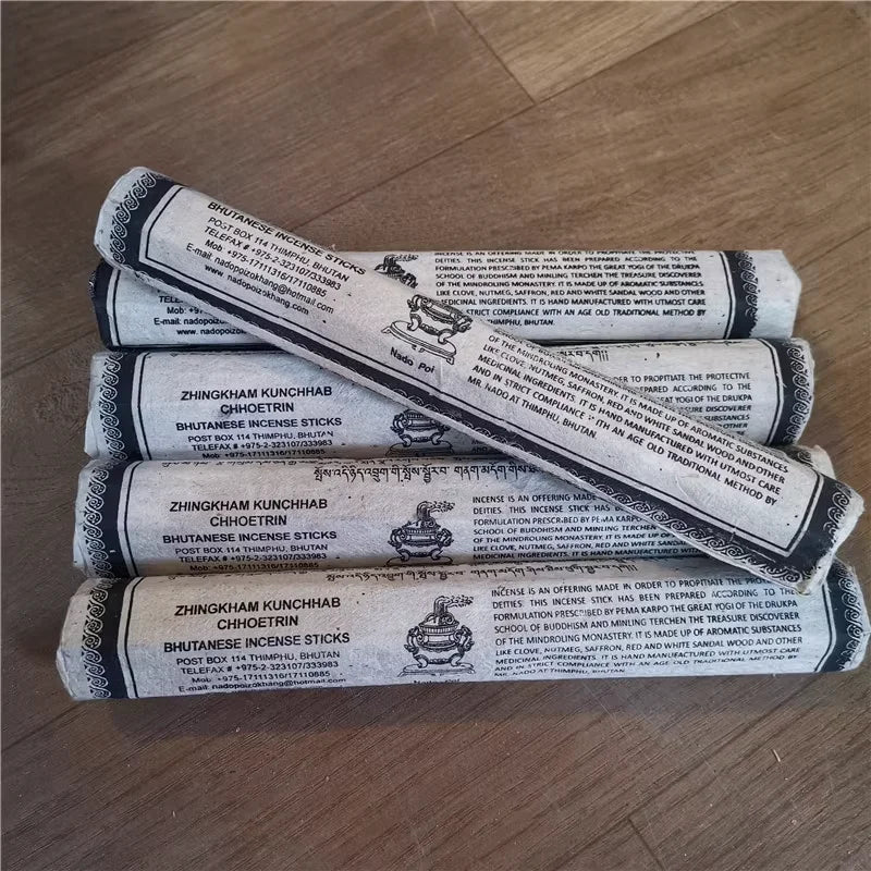 Bhutan Tibetan Incense Thread Home Bedroom Aromatherapy DIY Office Shu Room Yoga Temple Meditation Aromatherapy Supplies