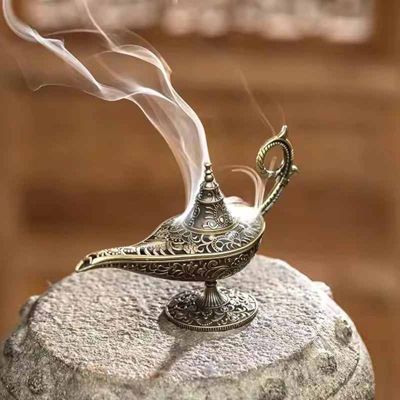 Arabic Incense Burner Metal Lamp Home Decor