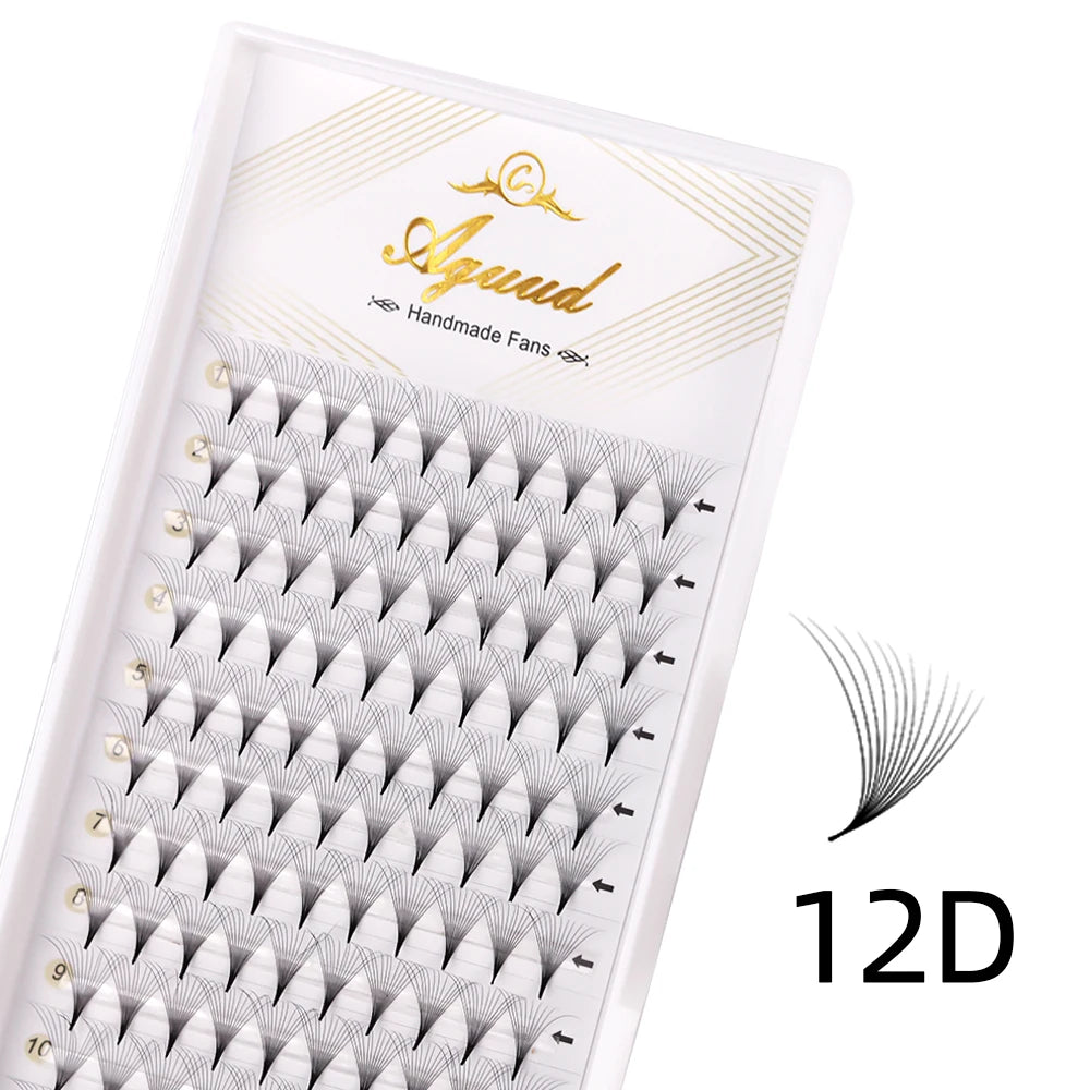 Premade Volume Fans Lashes 10 Trays Soft Russian