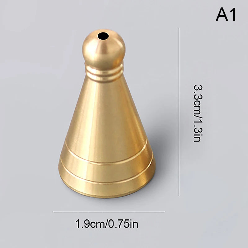 1PC Brass Tower Incense Mold Agarwood Powder Making Seal Cone Tool Tools Shaping Mould DIY Holder Burner Accessory