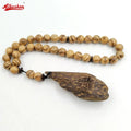 Natural Oud Tasbih Bracelet for Men - 100 Beads