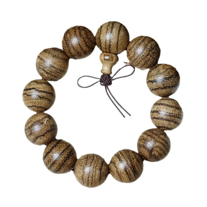 Vietnamese Agarwood 108 Bead Buddhist Rosary Bracelet