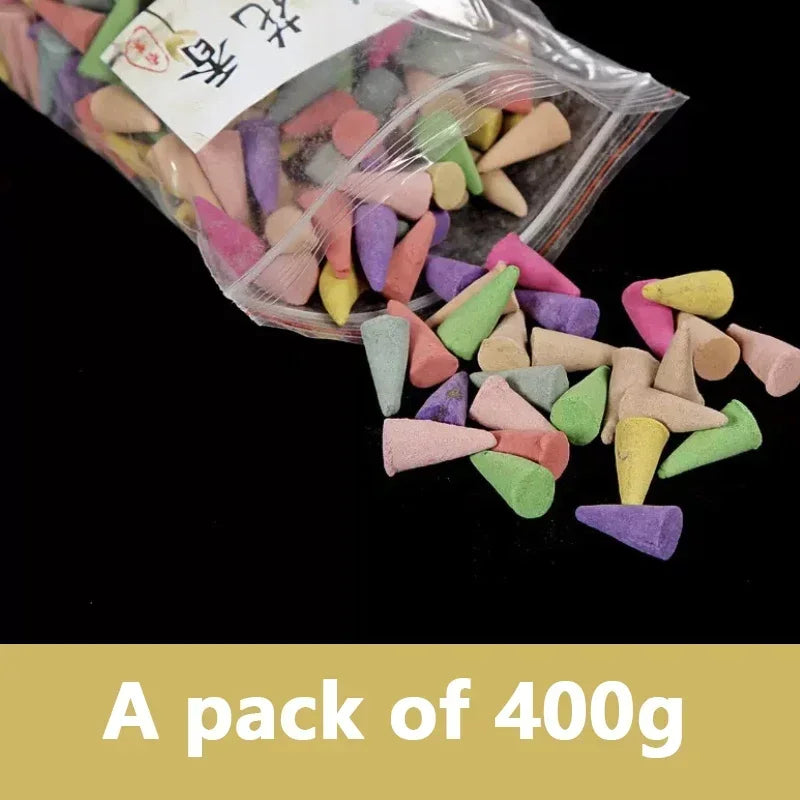 Incense Cones Jasmine Lavender Rose 100g Yoga Air Freshener