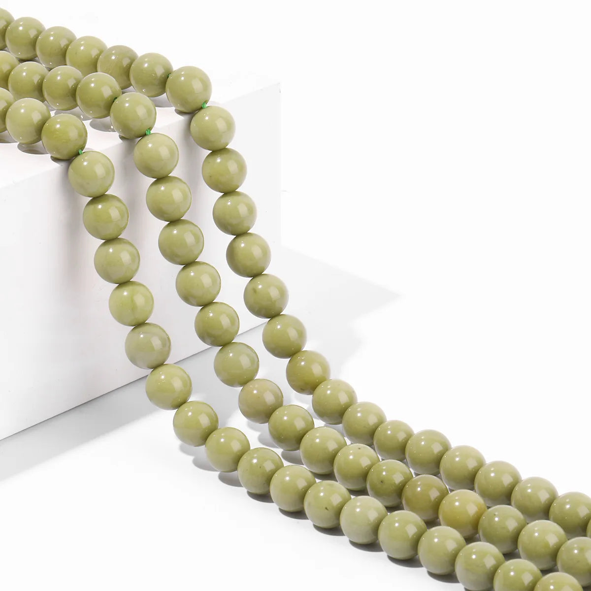4 6 8 10mm Natural Stone Avocado Alxa Stone Beads Round Loose Spacer Bead For Jewelry Making Diy Necklace Bracelet Accessory