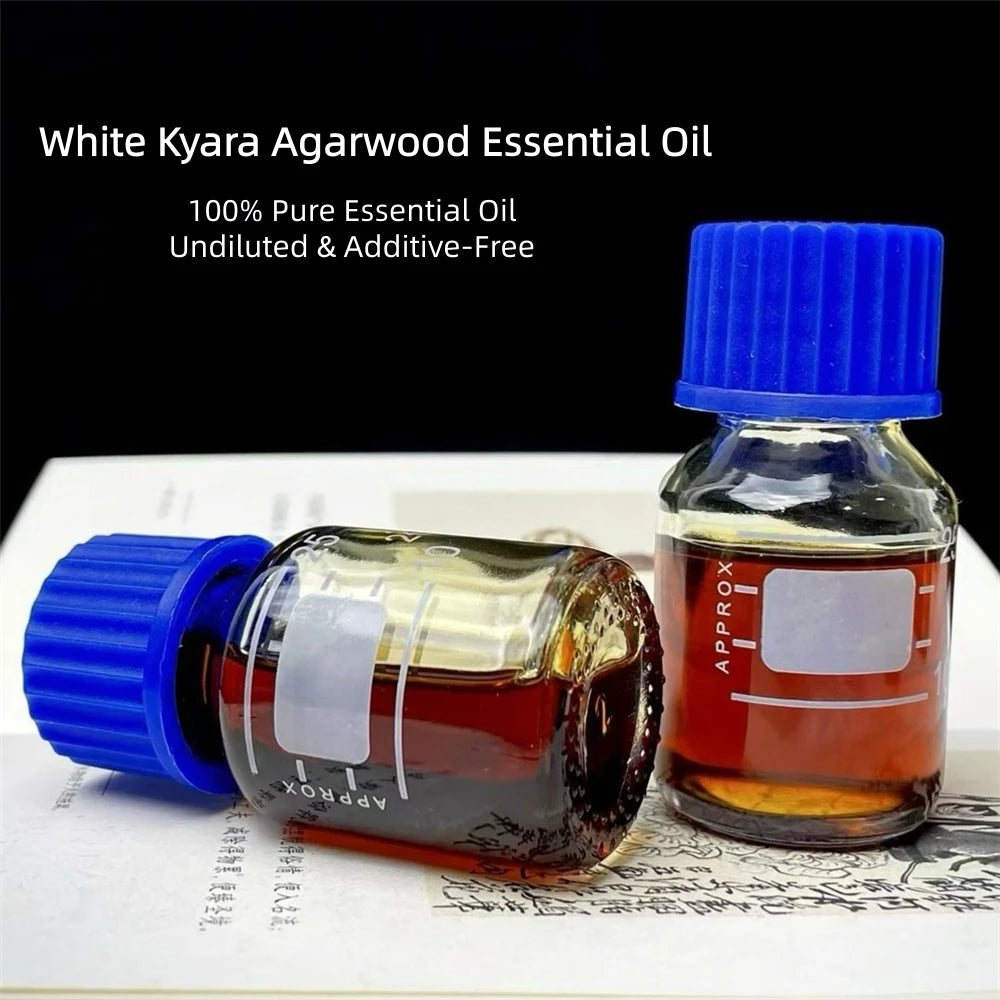 Supercritical Extraction White Kyara Agarwood Essential Oil-Pure,Undiluted,Natural,Indoor Incense & Aroma Appreciation,Oud Oil