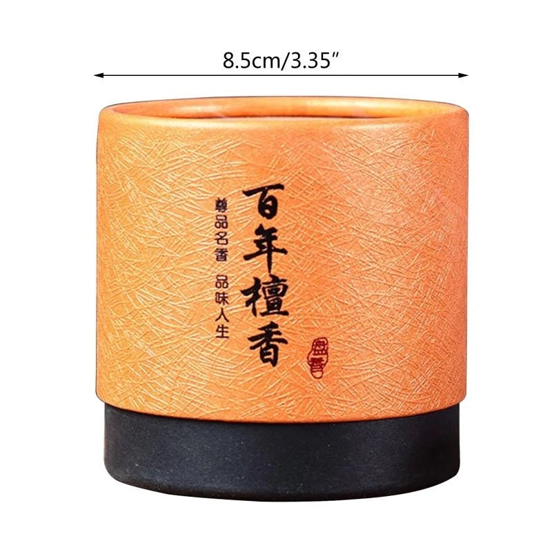 48pcs/box Natural Sandalwoods Agarwood Coils Incense 4 Hours for Incense for Burner Fragrance Indoor Aroma Yoga Teahouse