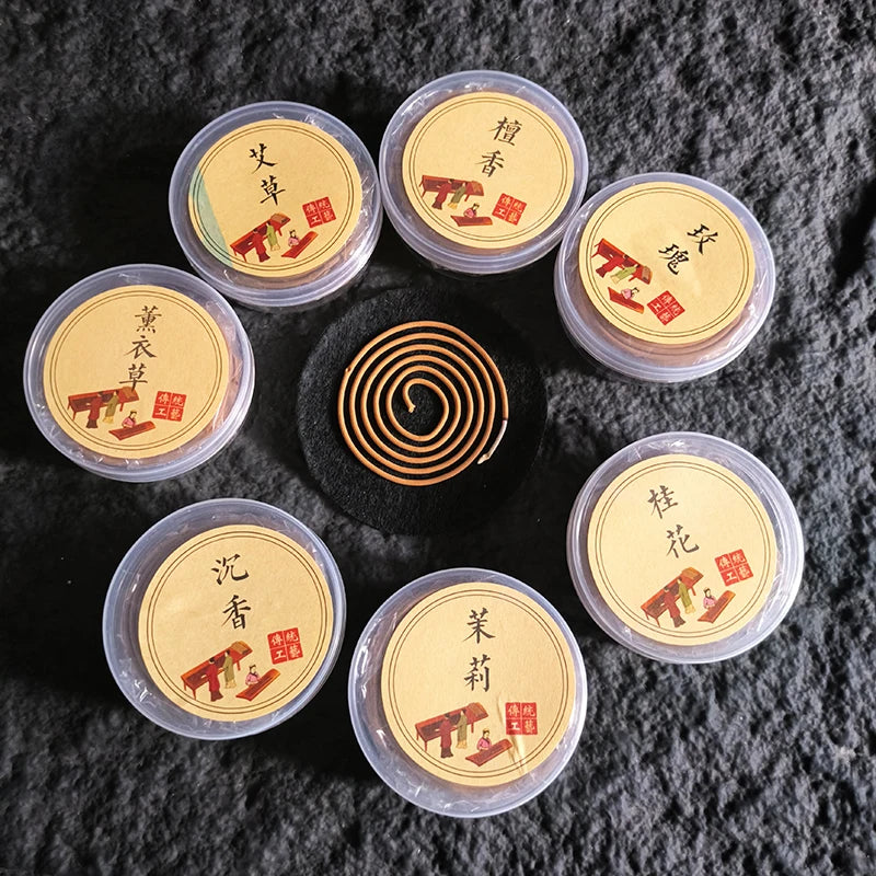 Sandalwood Incense Plates 20-Pack for 4 Hours
